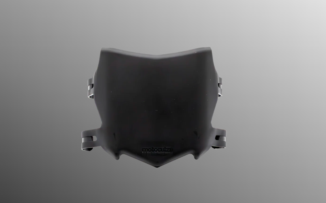 OG MOTOCUTZ FRONT NUMBER PLATE BLACK