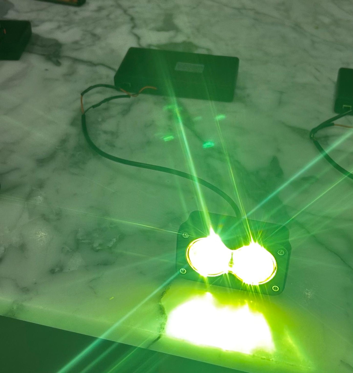 baja lights with mount (battery's Included